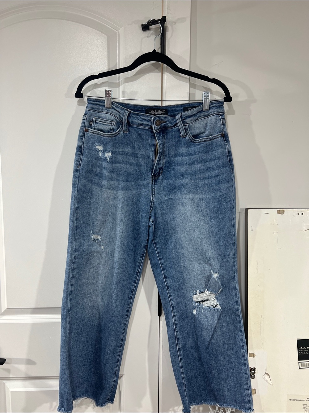 Judy Blue Los Angeles wide leg crop